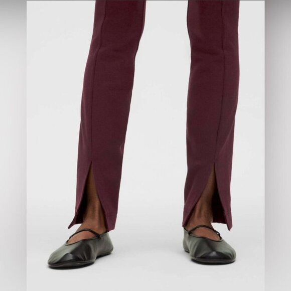 Lululemon Stretch Knit High-Rise Pull-On Pant - Red Women's Size Small - Picture 5 of 15